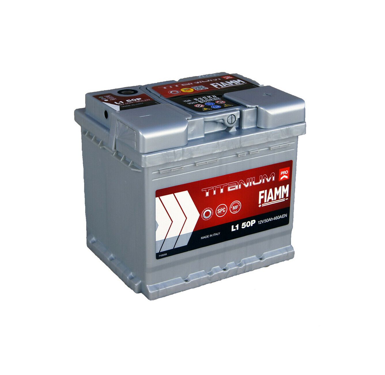 BATTERIA AUTO FIAMM TITANIUM PRO 12V 50AH L1