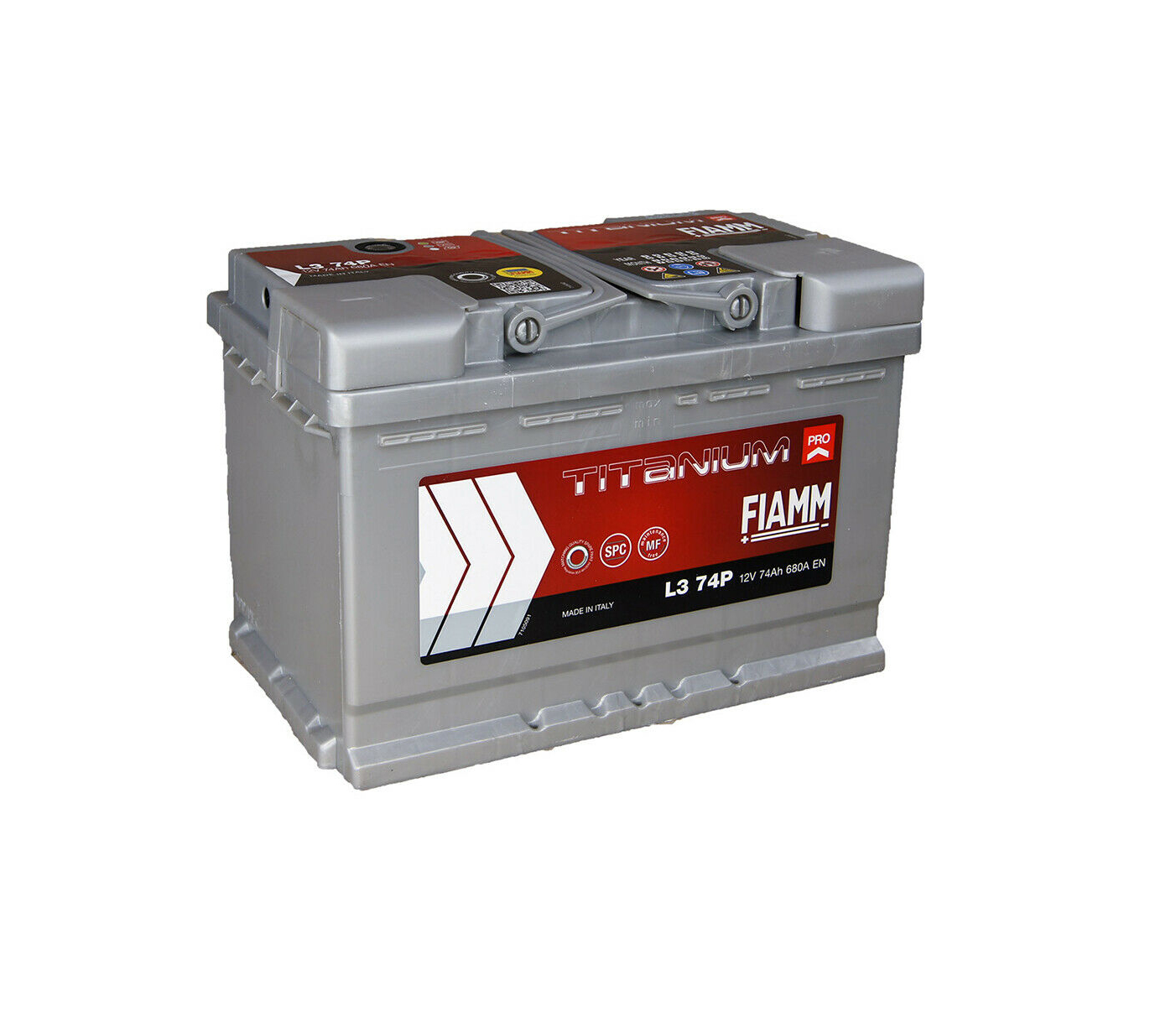 BATTERIA AUTO FIAMM TITANIUM PRO 12V 74AH L3