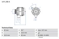 0986040220 Alternatore val.reso € 40