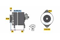 0986080160 Alternatore val.reso € 40