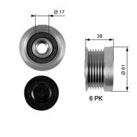 OAP7036 OVERRUNNING ALT.PULLEY