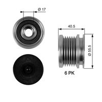 OAP7040 OVERRUNNING ALT.PULLEY