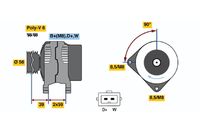 0986039010 Alternatore val.reso € 20