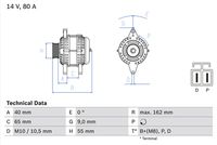 0986042911 Alternatore val.reso € 4