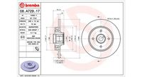 DISCO FRENO CITROEN C4, D