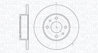 DISCO FRENO FIAT UNO D-TD