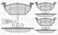 KIT PASTIGLIE FRENO ANT. MARELLI - AUDI, SEAT, SKODA, VW