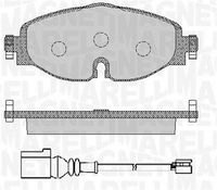 KIT PASTIGLIE FRENO ANT MARELLI PF0715