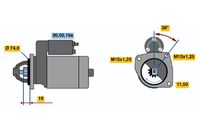 0986013511 Motorino di avviamento val.reso €