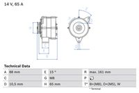 0986038080 Alternatore val.reso € 40