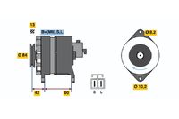 0986040581 Alternatore val.reso € 20