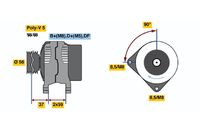 0986040600 Alternatore val.reso € 80