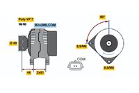 0986048040 Alternatore val.reso € 80