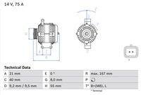 0986080220 Alternatore val.reso € 40