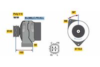 0986080240 Alternatore val.reso € 20