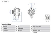 0986080320 Alternatore val.reso € 40