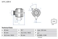 0986083840 Alternatore val.reso € 20