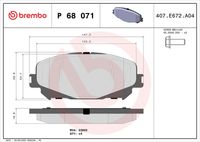 Pastiglie Freno Brembo