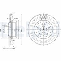 BG2844 DISCO FR.FIAT ULYSSE