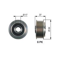 OAP7160 OVERRUNNING ALT.PULLEY