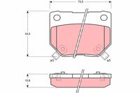 Pastiglia freno  NISSAN 300 ZX (Z32) ATTIVO