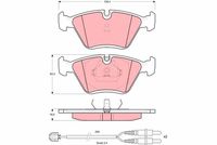 Pastiglia freno  PEUGEOT 605 (6B) ATTIVO