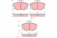 Pastiglia freno  ALFAROMEO 146 (930) ATTIVO