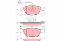 Pastiglia freno  ALFAROMEO 166 (936) ATTIVO