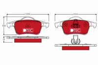 Pastiglia freno  DTEC VOLVO S60 ATTIVO