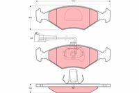 Pastiglia freno  FIAT PALIO Estate (178DX) ATTIVO