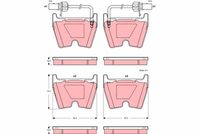 Pastiglia freno  VOLKSWAGEN PHAETON (3D2) ATTIVO