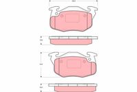 Pastiglia freno  CITROEN SAXO (S0, S1) ATTIVO