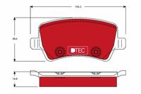 Pastiglia freno  DTEC FORD(Europe) Galaxy ATTIVO