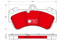 Pastiglia freno  DTEC VOLKSWAGEN Touareg ATTIVO