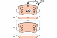 Pastiglia freno  OPEL/RENAULT Movano/ Master T28-T33-T35-T45 ATTIVO