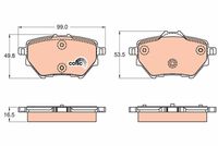 Pastiglia freno  CITROEN C4 Grand Picasso ATTIVO