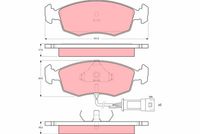 Pastiglia freno  FORD SCORPIO I Estate (GGE) ATTIVO