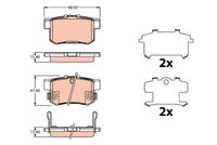 Pastiglia freno  SUZUKI Swift            SX4 ATTIVO