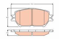 Pastiglia freno   TOYOTA CAMRY 2001 - 2006 ATTIVO