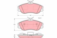 Pastiglia freno  AUDI 80 (8C, B4) ATTIVO