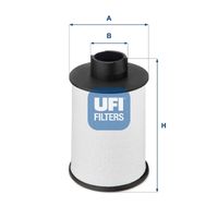 FILTRO CARBURANTE UFI 60H2O00