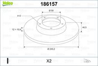 Dischi Freno DF FIAT Panda,Uno,Duna,FiorinoFourgon(A)