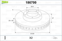 Dischi Freno DF NISSAN Pickup (D21) 2.3D,2.4 12v,2.5D