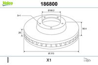 Dischi Freno DF VW Transporter,SEATAlambra,(singolo)