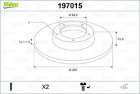 DF (x2) HondaAccord 7 (98-03) 1.8i,2.0TD