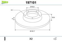 Dischi Freno Brake Disc x2