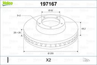 Dischi Freno DF TOYOTA PICNIC 2.0 16V (x2)