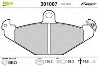 Pastiglie gamma First Brake padsRENAULT Espace III