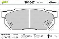 Pastiglie gamma First Brake padsHONDA Civic