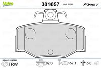 Pastiglie gamma First brake pads NISSAN Almera